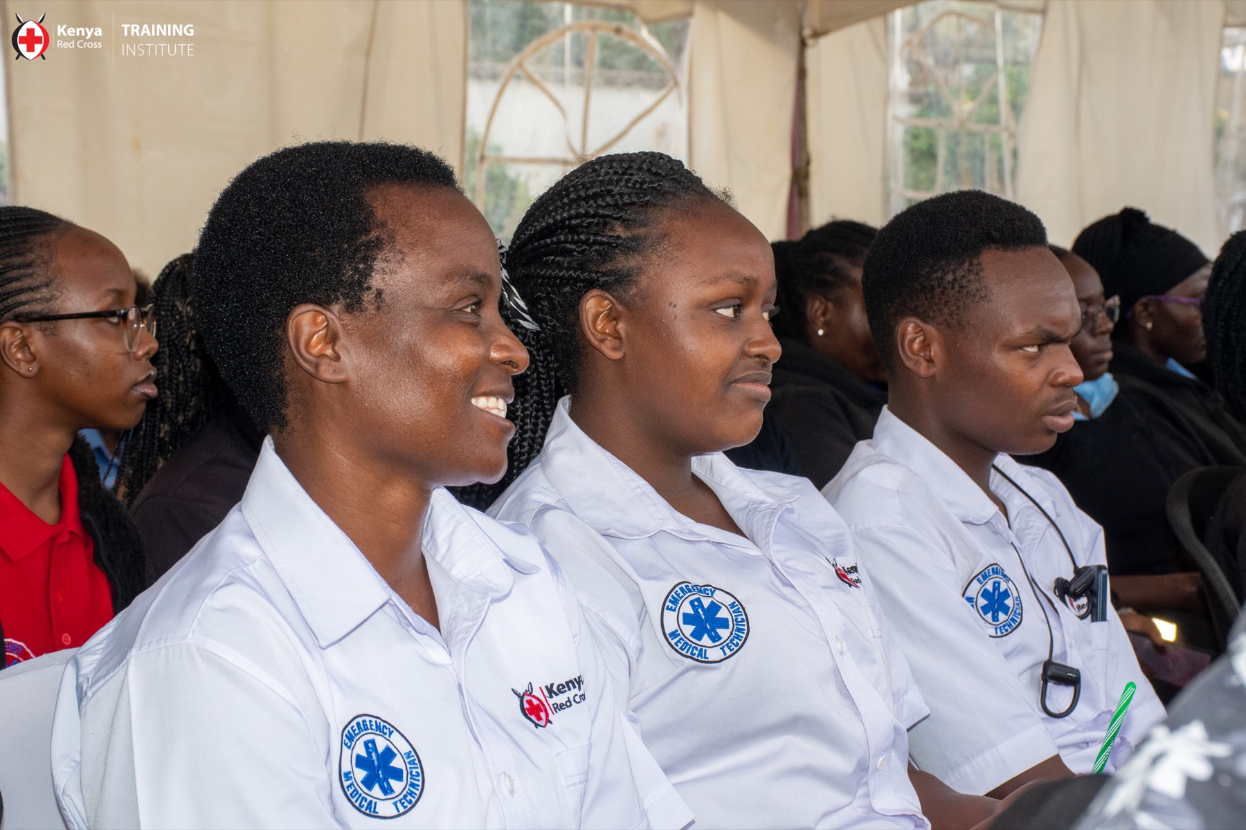 KRCTI emergency medical technician students