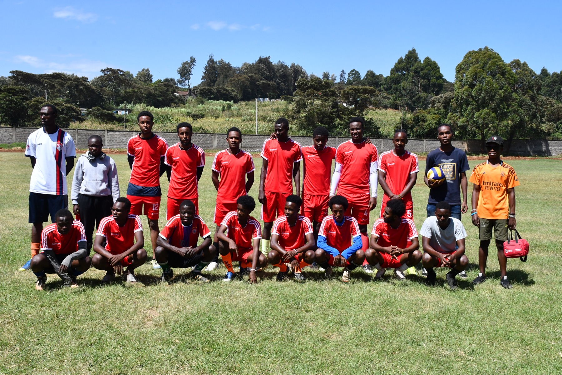 KRCTI students participating in sports